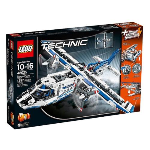 Lego Cargo Plane 42025 Technic Minifigure Building Set