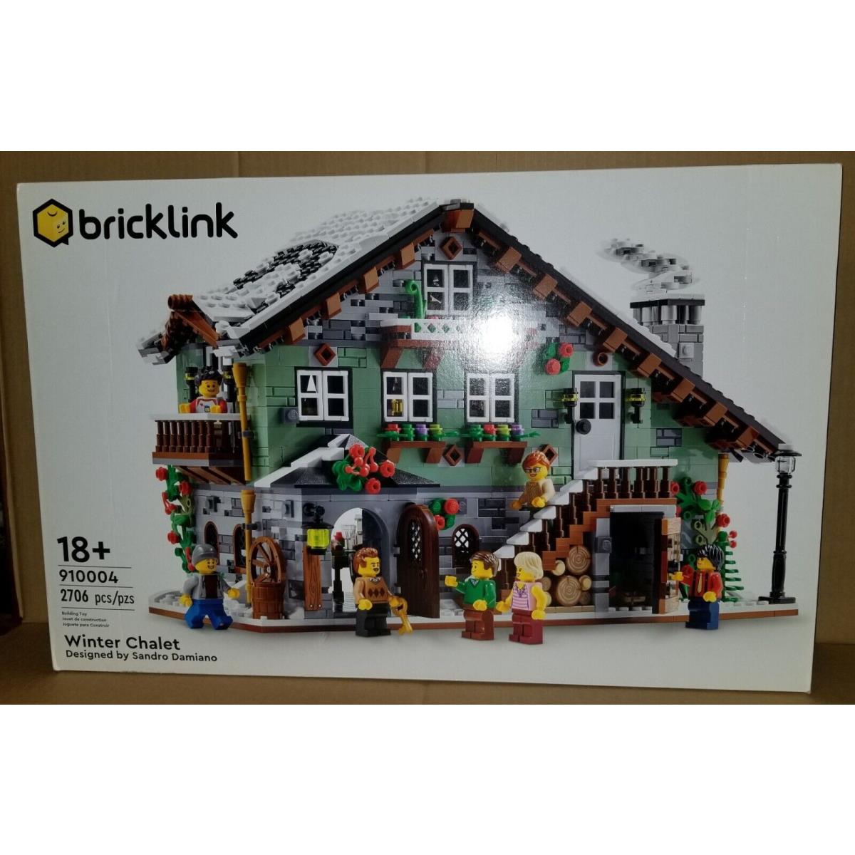 Lego Winter Chalet 910004 Bricklink Designer Program