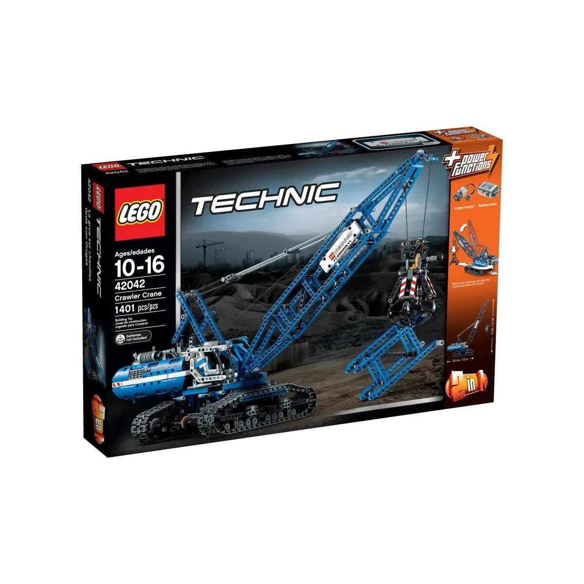 Lego Crawler Crane 42042 Technic Minifigure Building Set