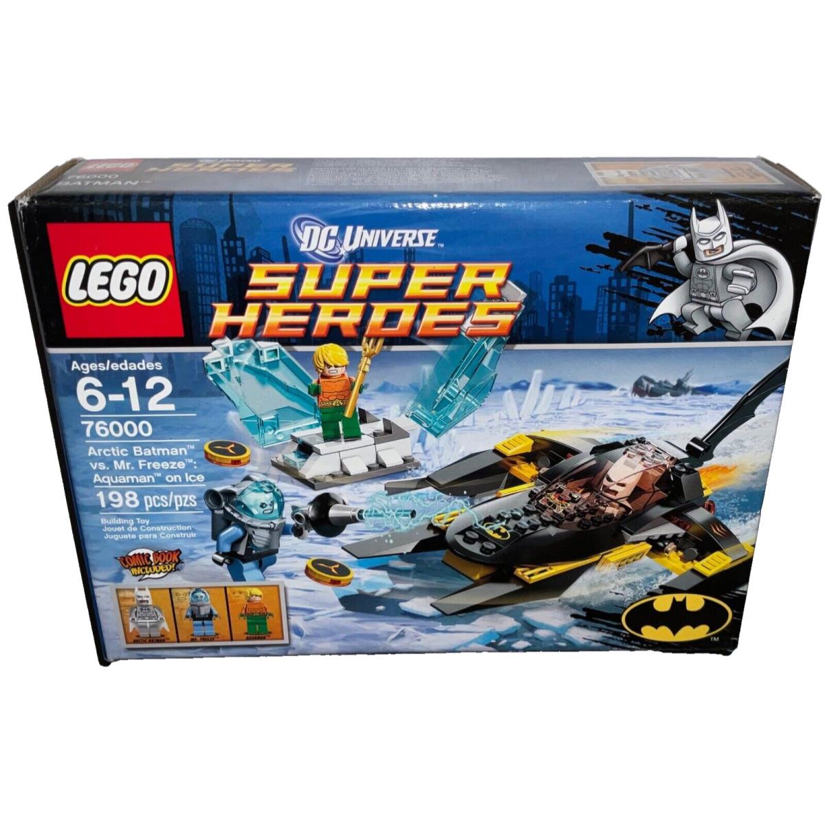 Lego DC Comics Set 76000 Arctic Batman Vs. Mr. Freeze: Aquaman on Ice