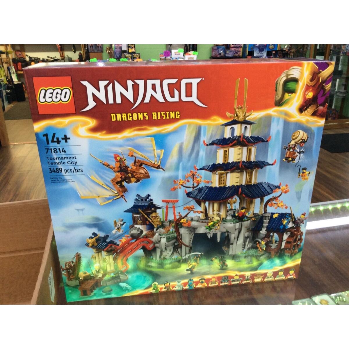 Lego Ninjago Dragons Rising 71814 Tournament Temple City