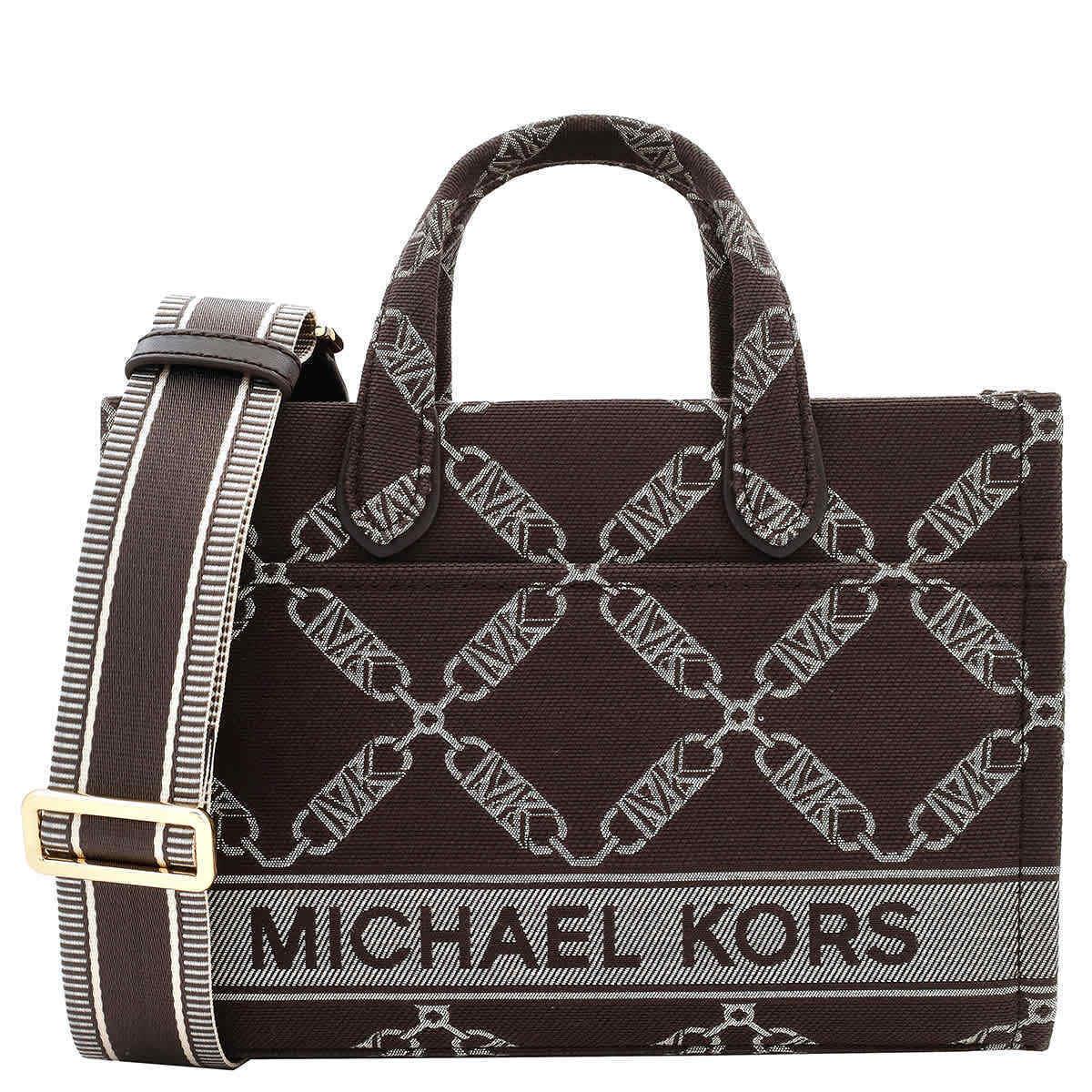 Michael Kors Gigi Empire Logo Jacquard Print Top Handle Tote 30F3G3GC7J-240