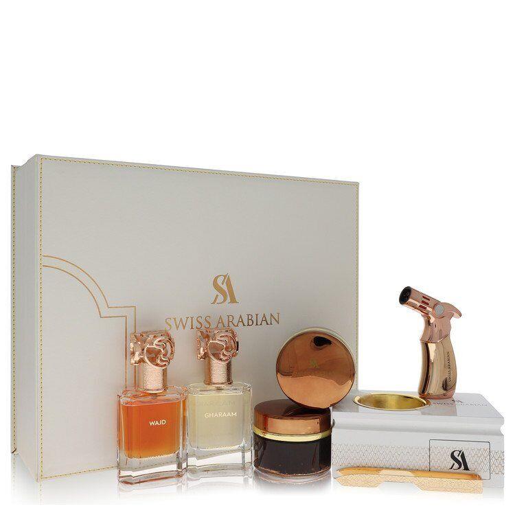 Swiss Arabian Bakhoor Dukhoon Al Haram by Swiss Arabian Gift Set -- Gift Set co