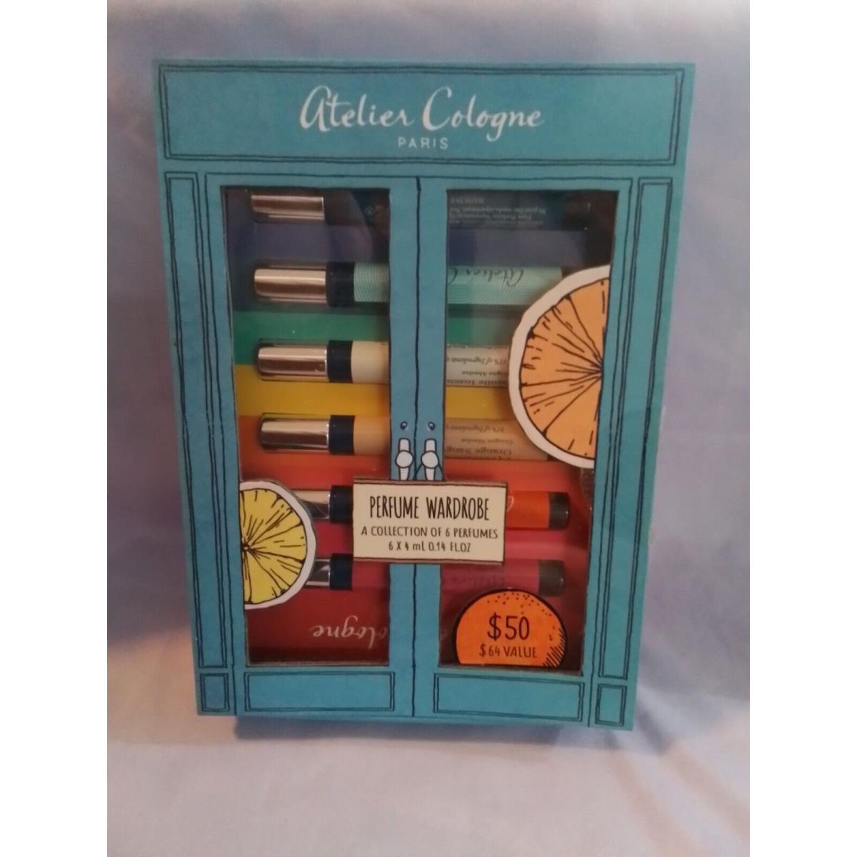 Atelier Cologne Perfume Wardrobe Set 6 x 4ml 0.14 Oz A Collection Of 6 Perfumes