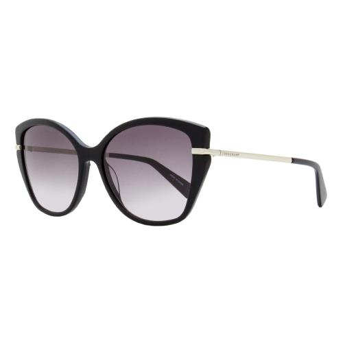 Longchamp Heritage Butterfly Sunglasses LO627S 001 Black 57mm