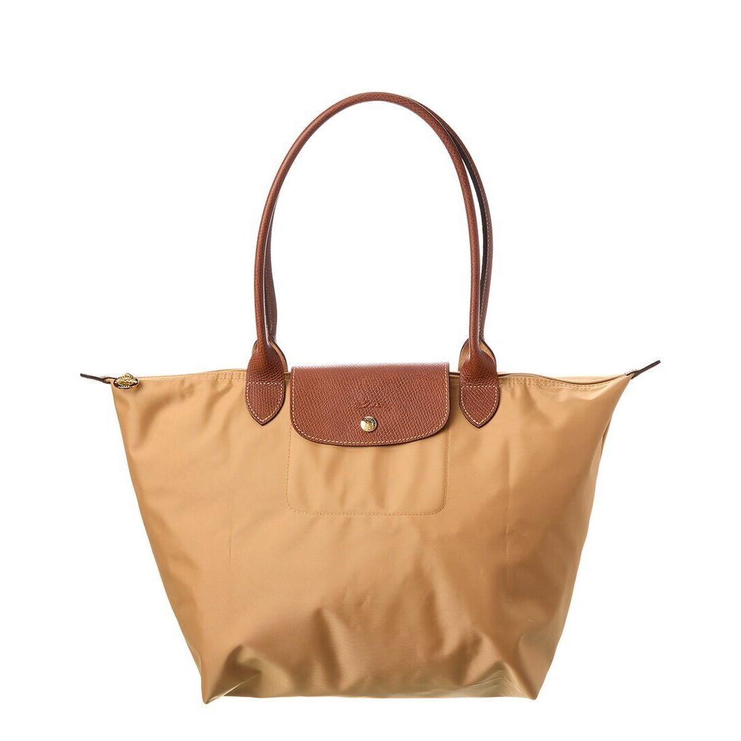 Longchamp NA Le Pliage Large Canvas Tote Women`s Brown - Exterior: Brown