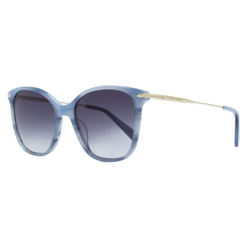 Longchamp Square Sunglasses LO660S 421 Blue Marble 54mm