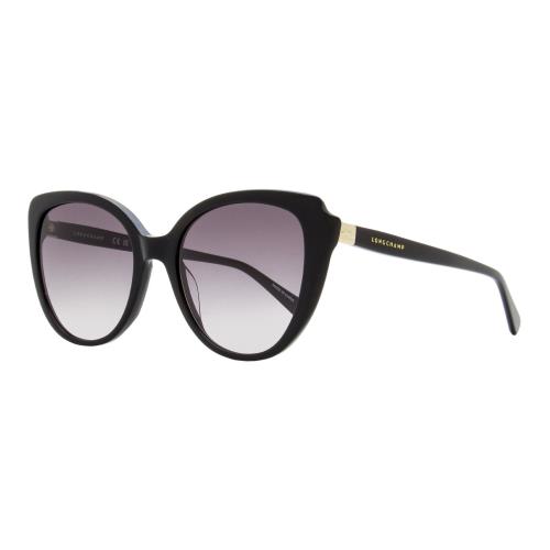 Longchamp Butterfly Sunglasses LO670S 001 Black 54mm