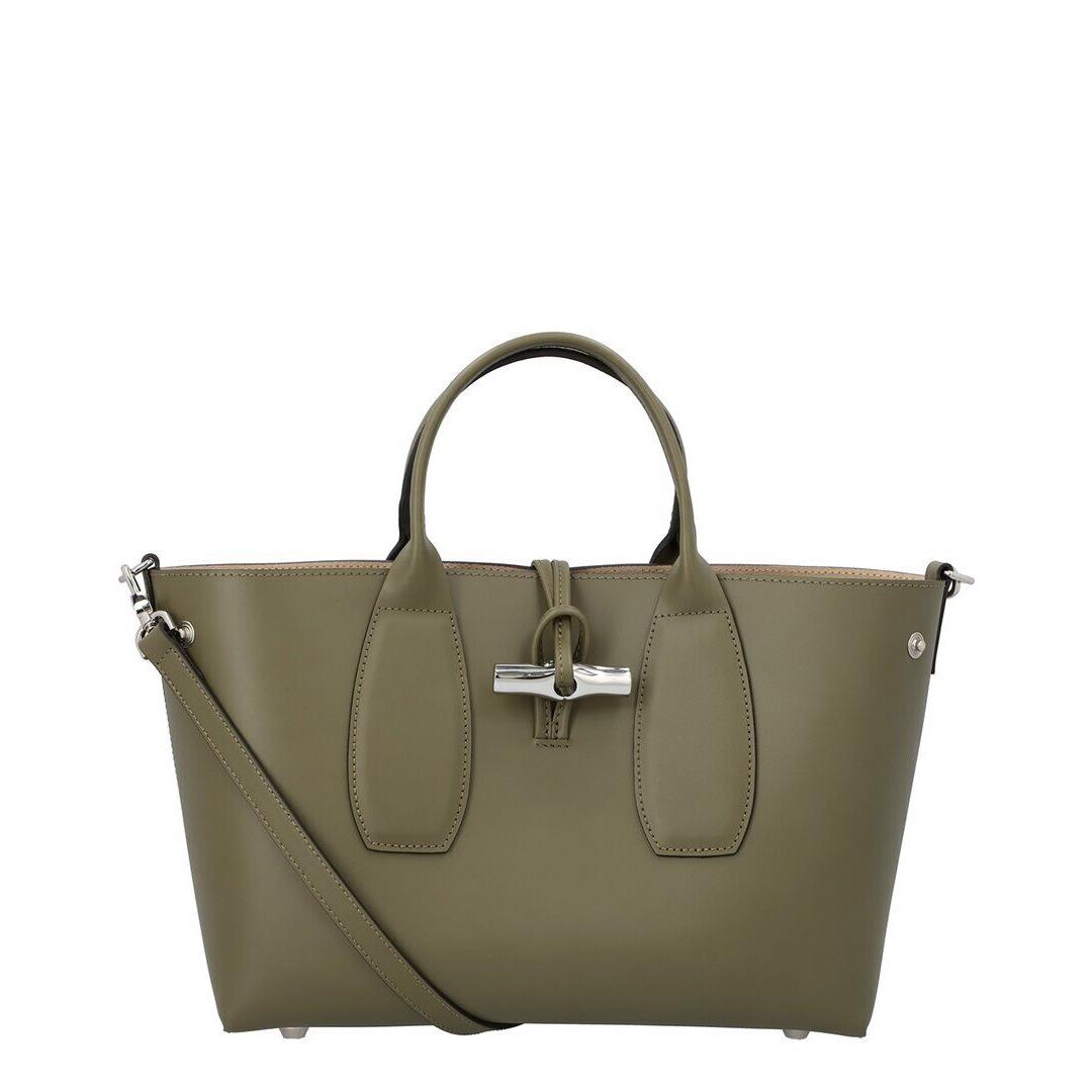 Longchamp Le Roseau Xs Leather Handbag Women`s Green