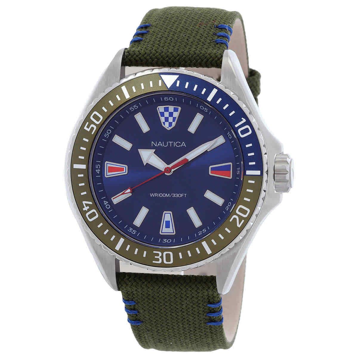 Nautica Quartz Blue Dial Men`s Watch NAPCPS013