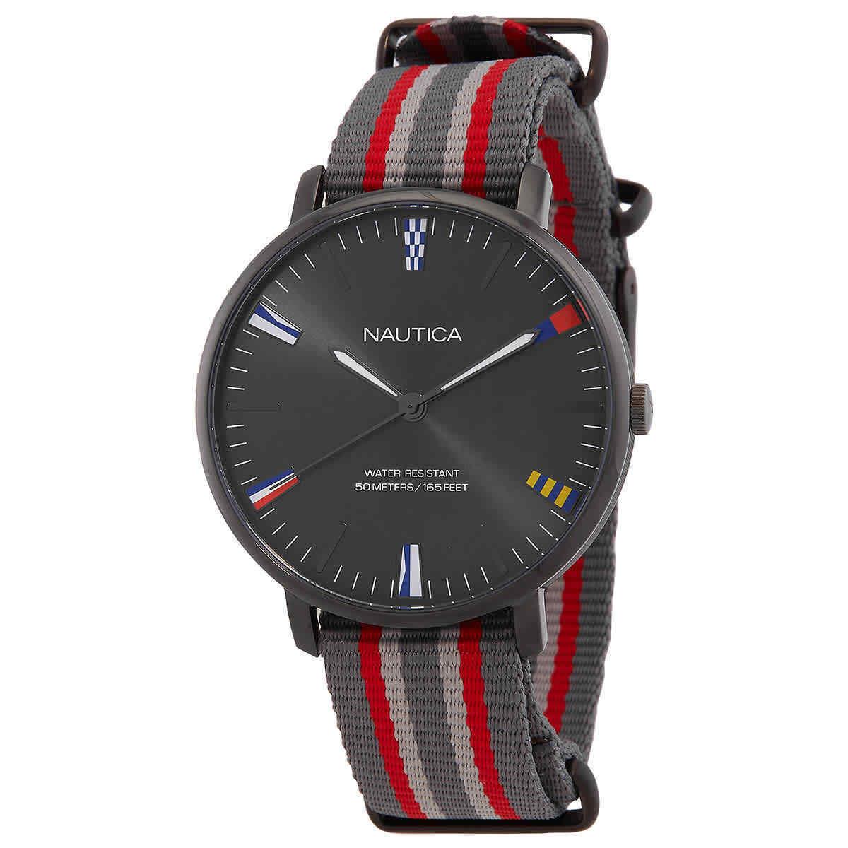 Nautica Caprera Quartz Grey Dial Men`s Watch NAPCRF906