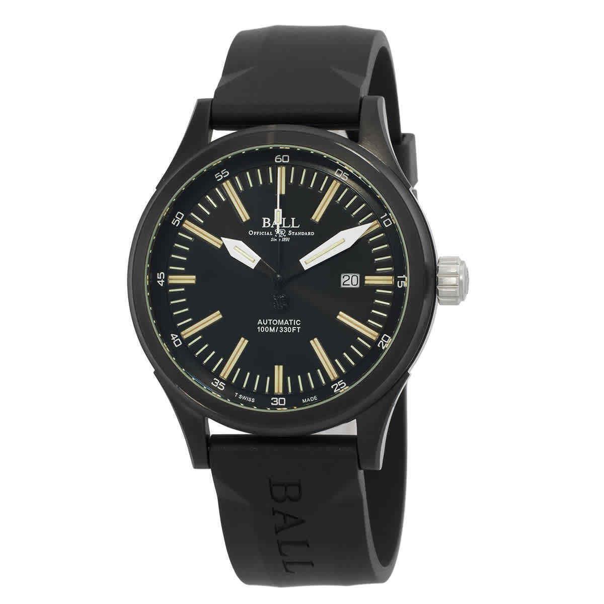 Ball Automatic Black Dial Men`s Watch NM2092C-P-BK