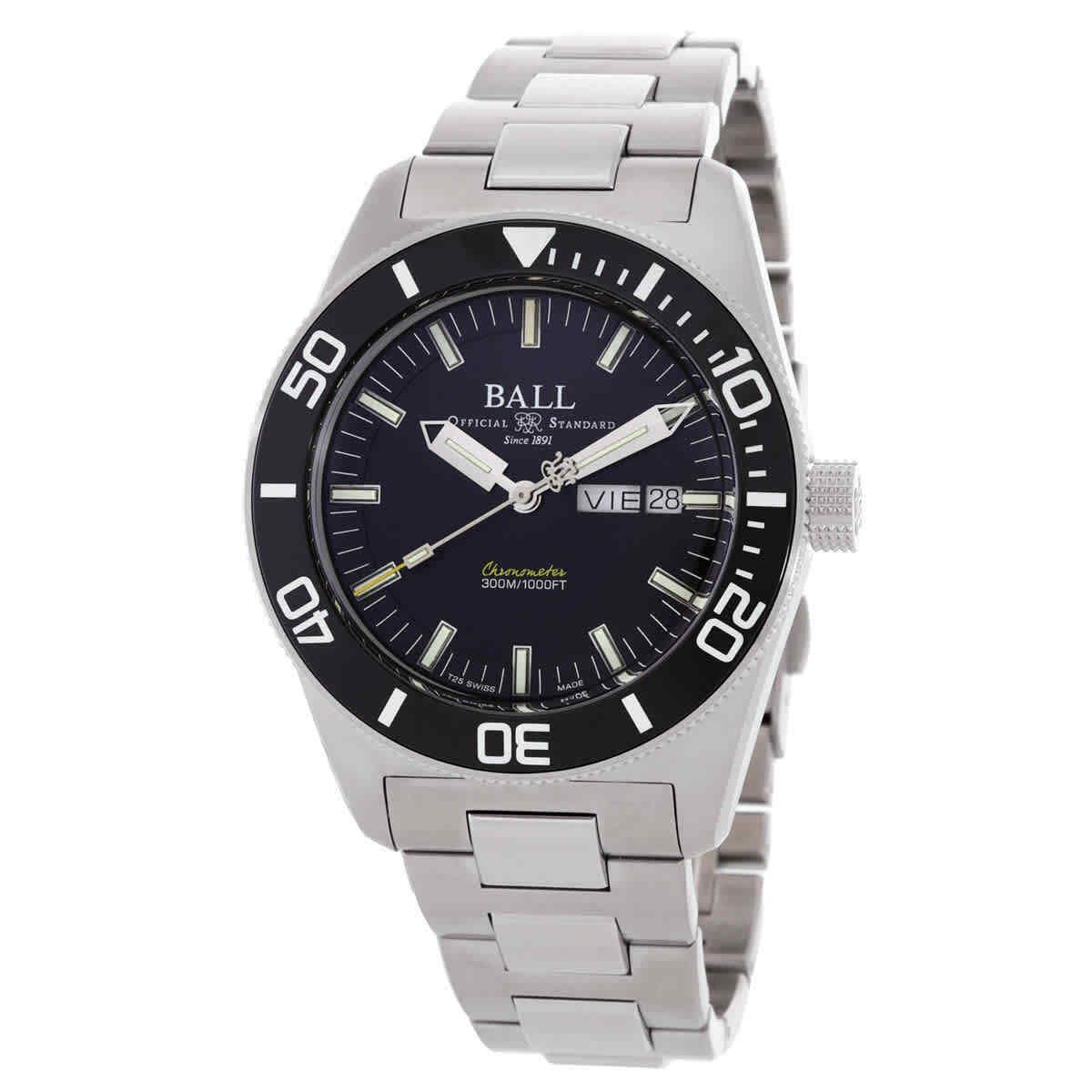 Ball Engineer Master II Skindiver Heritage Automatic Men`s Watch DM3308A-SCJ-BK