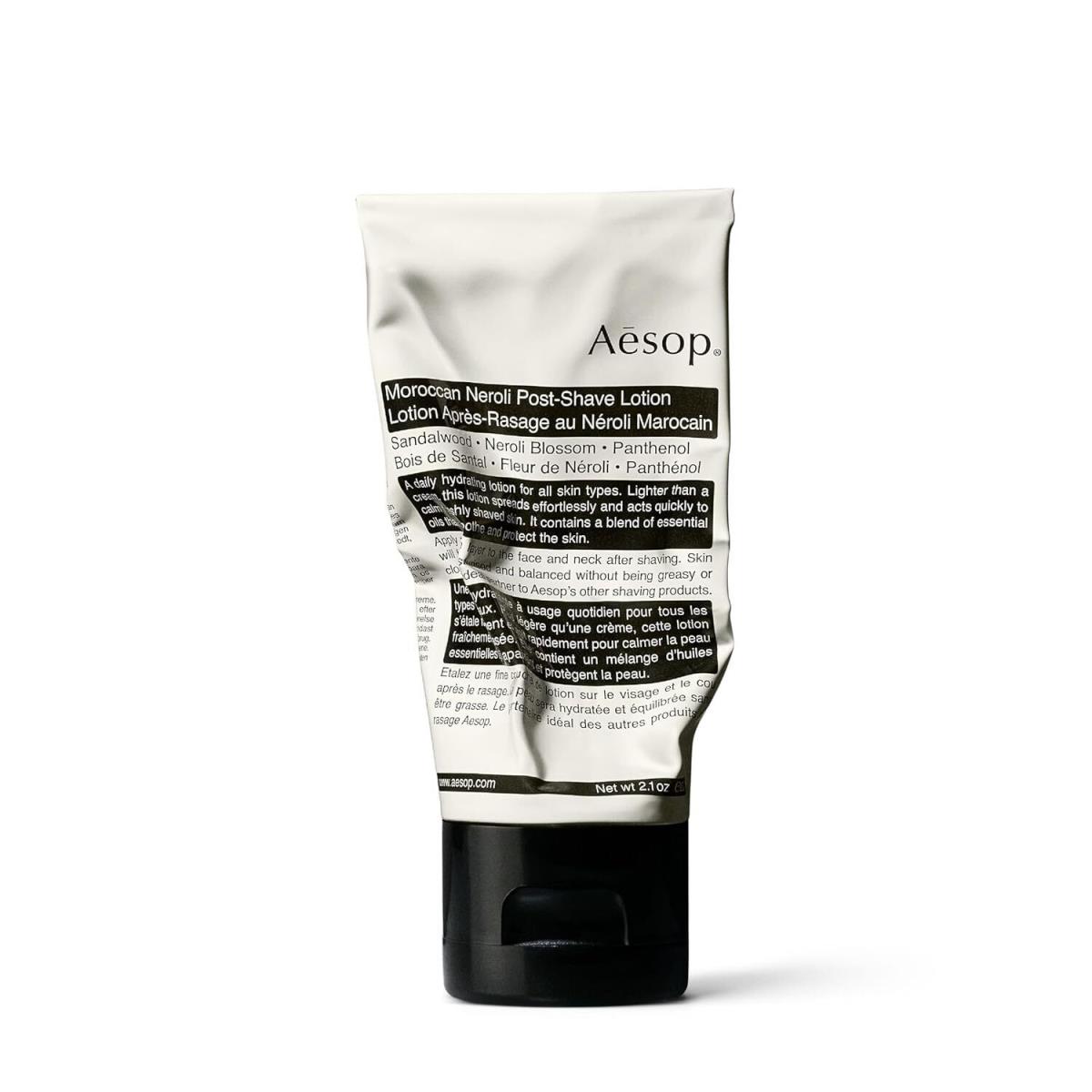 Aesop Moroccan Neroli Post-shave Lotion Unisex Post-shave Irritation and Aggra