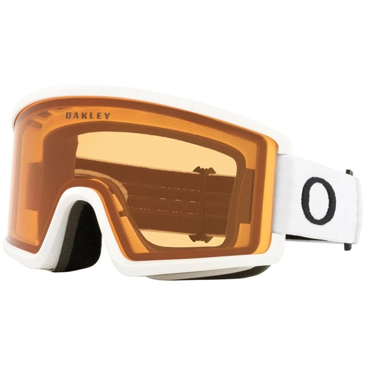 Target Line L Goggles 2025 MATTE WHITE with Prizm Persimmon Lens by Oakley