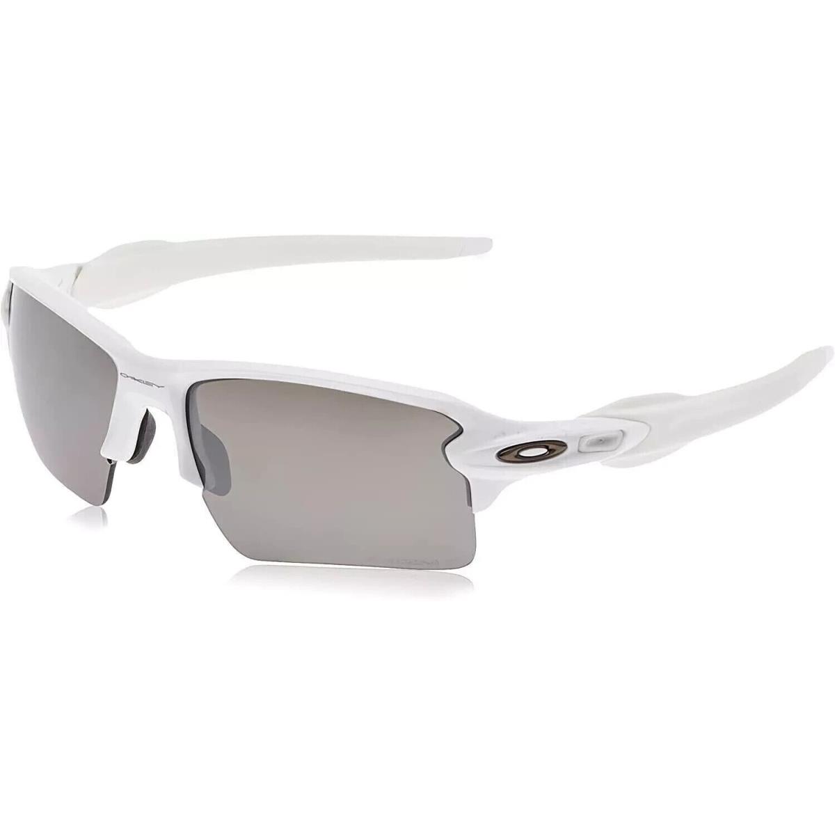 Oakley Sunglasses Flak 2.0 XL Polished White W/prizm Black Polarized OO9188-76