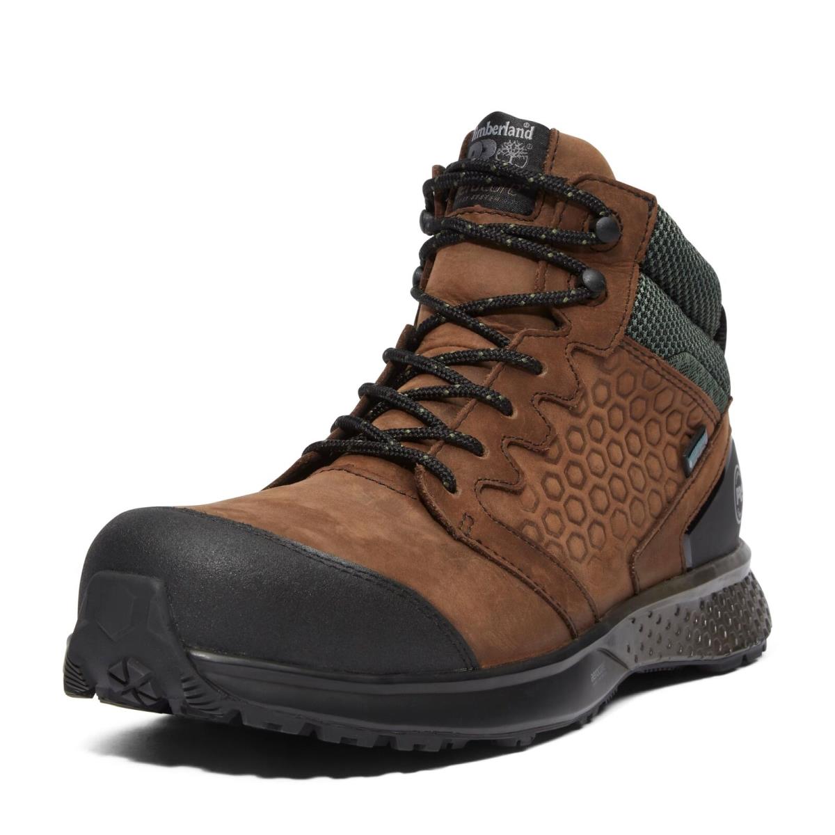 Timberland Pro - Mens Reaxion Nt Wp Shoes Brown