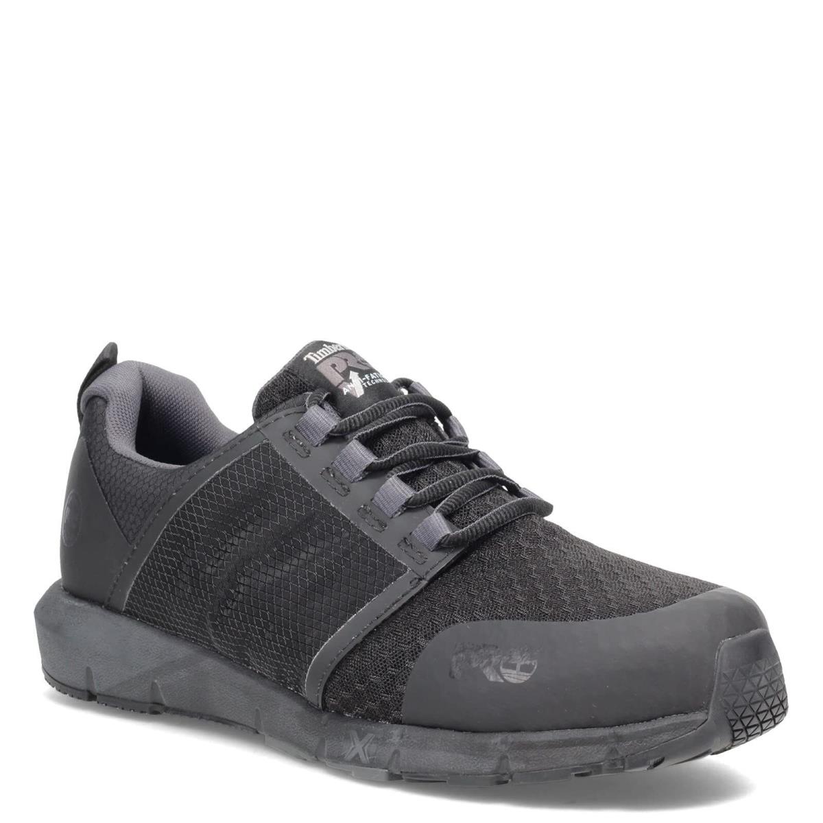 Timberland Pro - Mens Radius Ct Sd10 Work Sneakers Black - Black/Grey