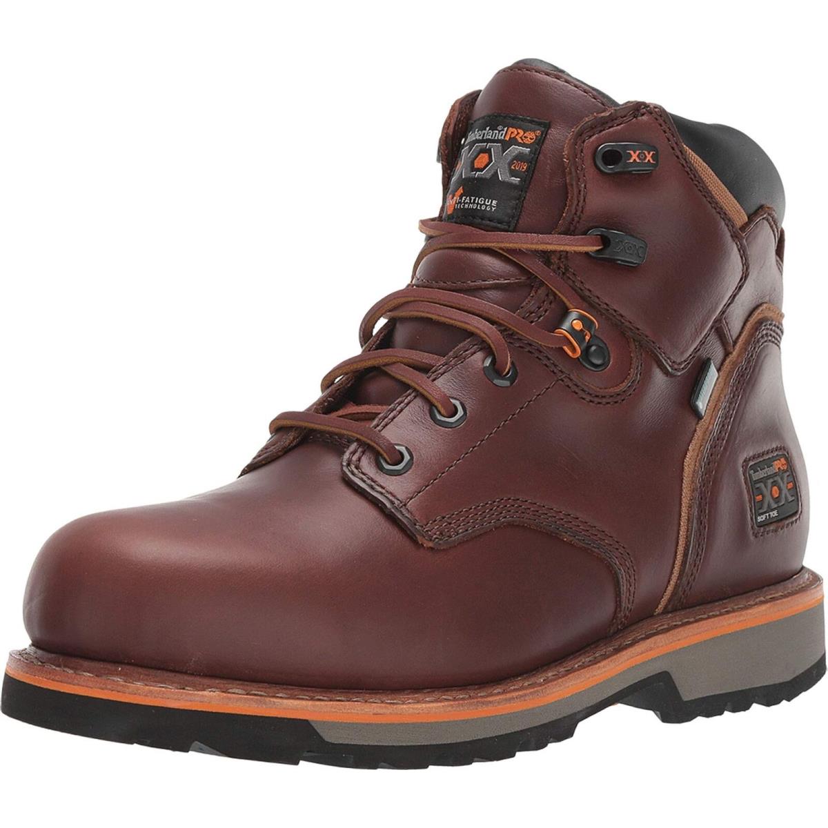 Timberland Pro - Mens 6 Pit Boss 20th Anniversary Waterproof Boot Brown