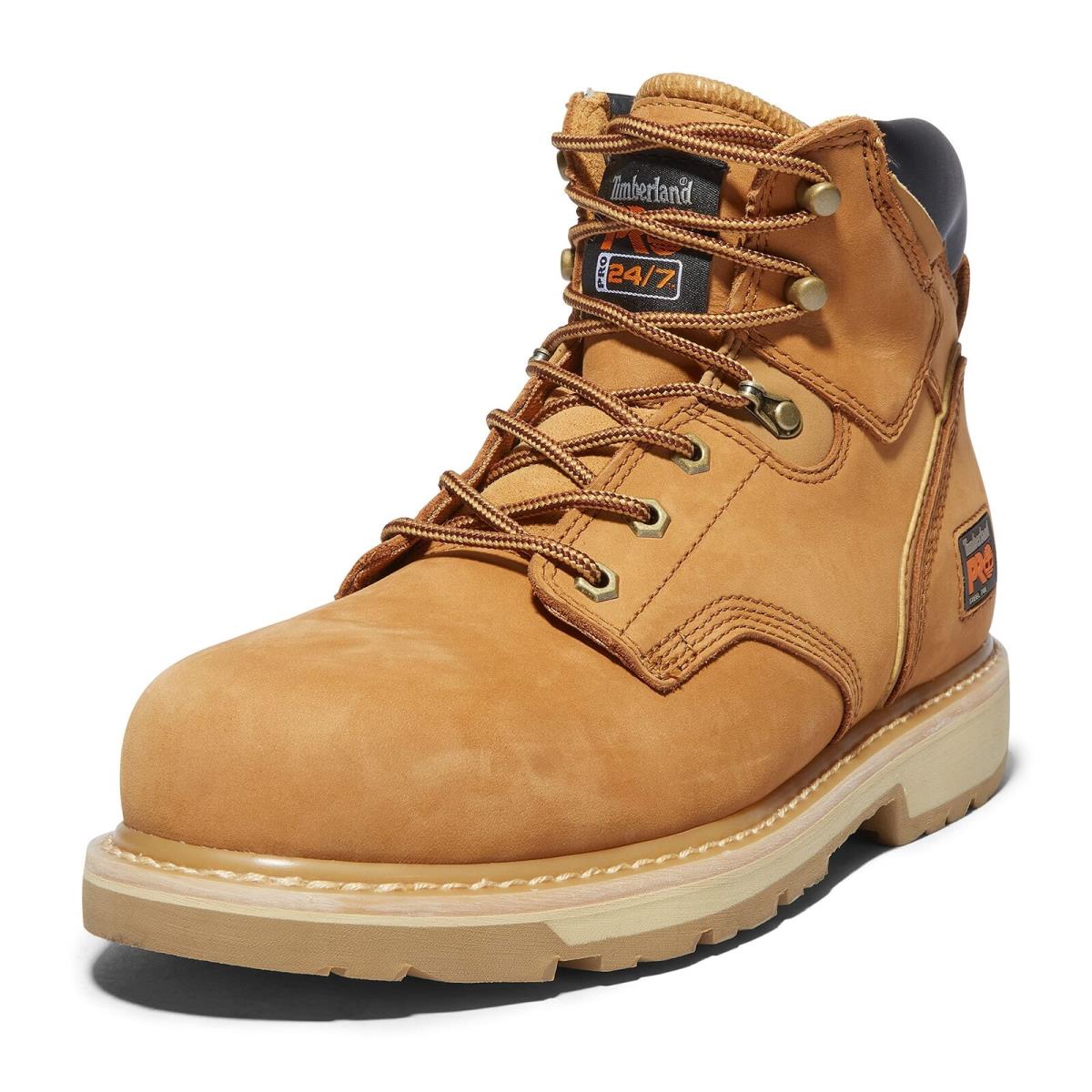 Timberland Pro - Mens 6 Pit Boss Steel Safety Toe Shoe Wheat