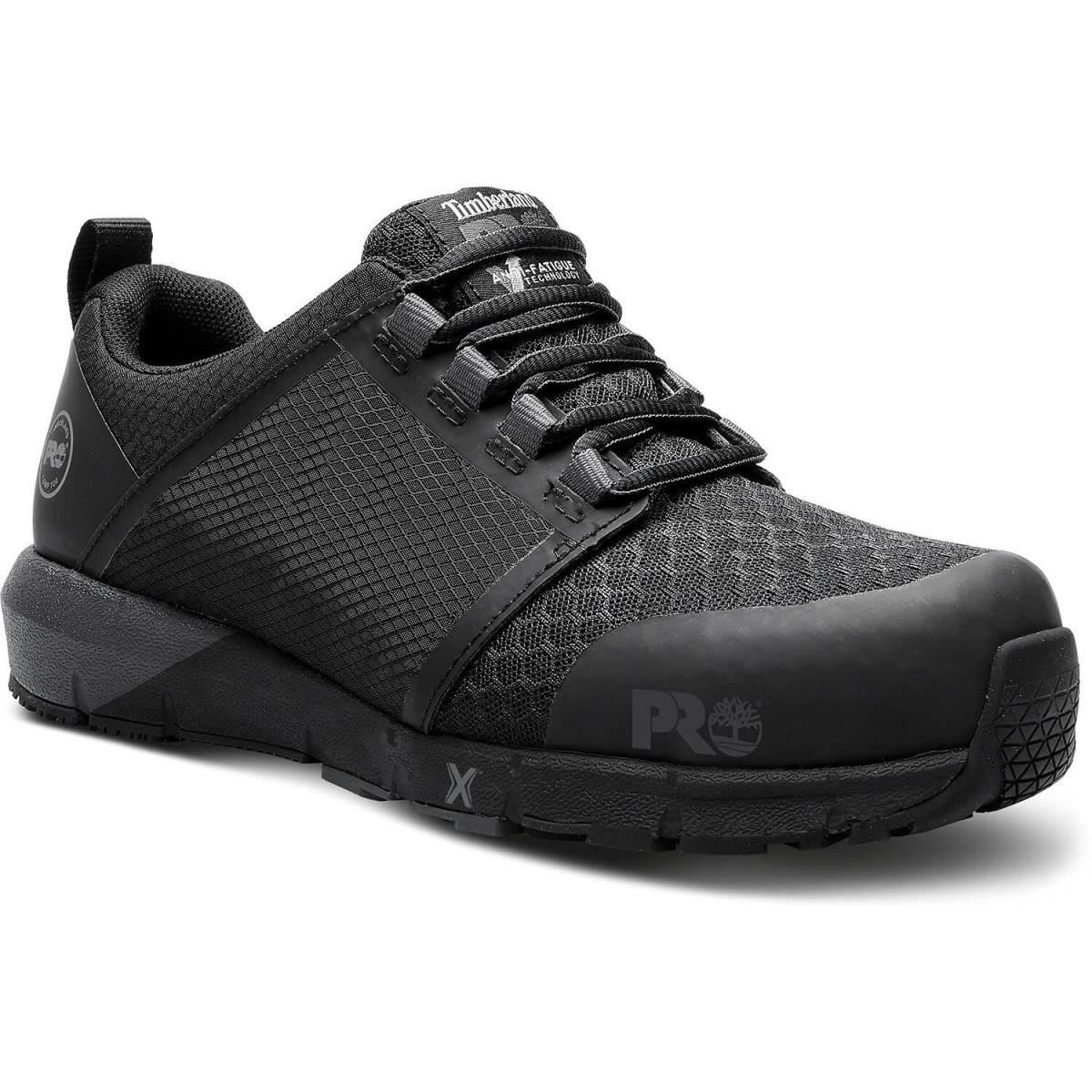 Timberland Pro - Womens Radius Ct Lowtop Shoe Black/black