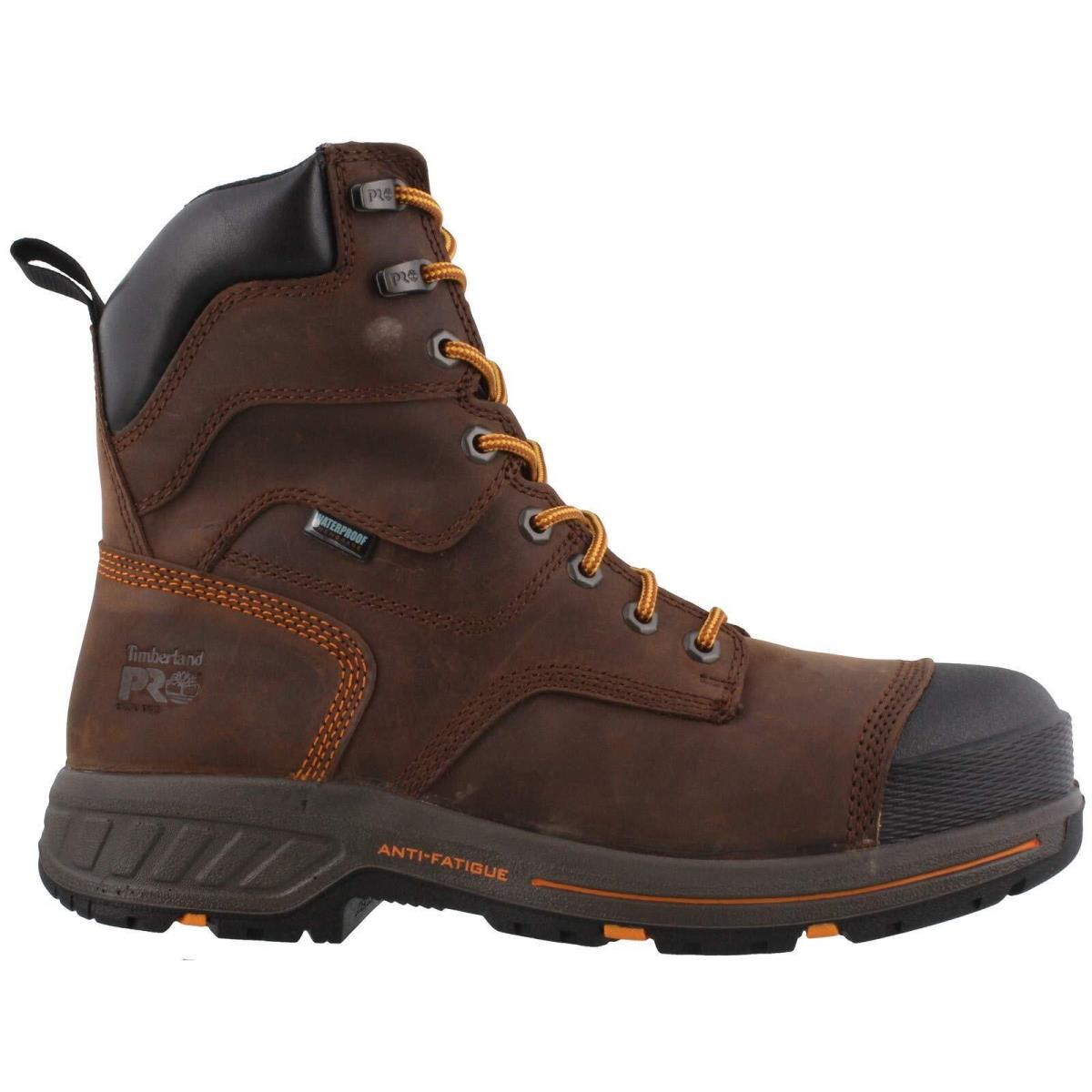 Timberland Pro - Mens 8 In Helix HD WP Boot Brown