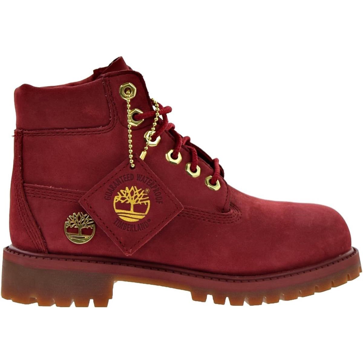 Little Kid`s Timberland 6 In. Premium Boot Red TB0A1JN3 F41