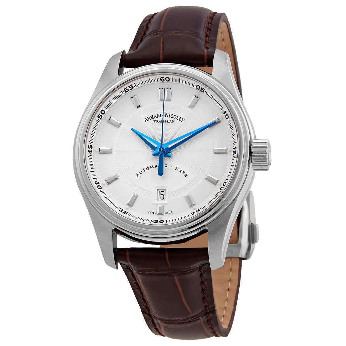 Armand Nicolet MH2 Automatic Silver Dial Men`s Watch A640A-AG-P840MR2