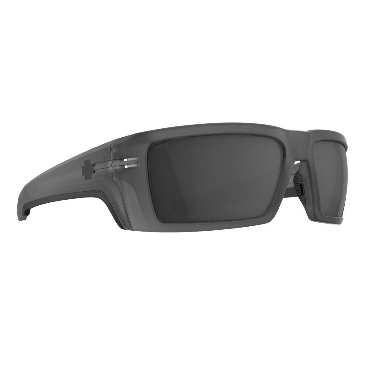 Spy Optics Men`s Rebar Se Ansi Matte Translucent Gunmetal Sunglasses