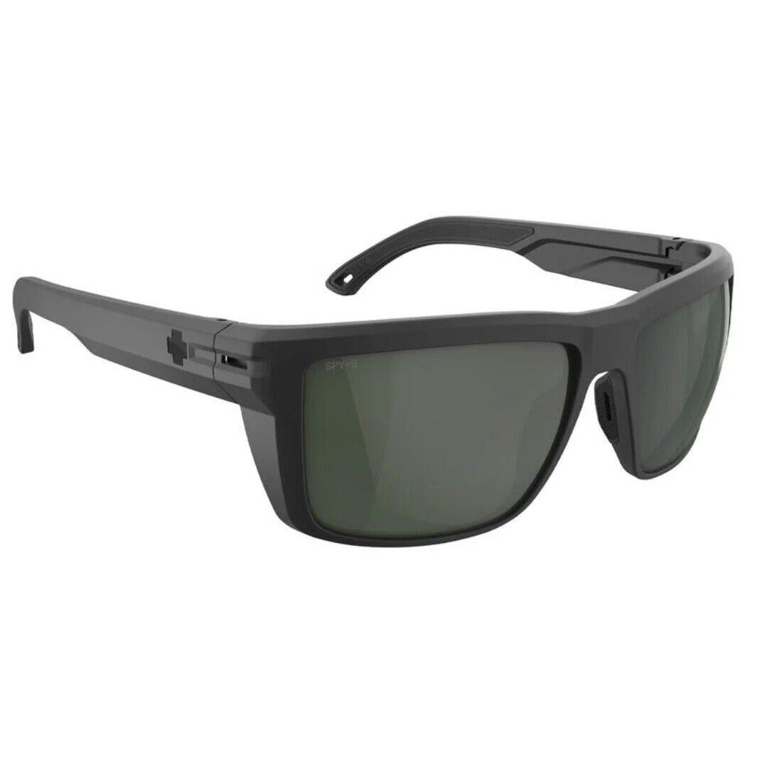 Spy Optic Overhaul XL Sunglasses - Matte Black / Happy Gray Green Lens - Frame: Matte Black, Lens: Happy Gray Green