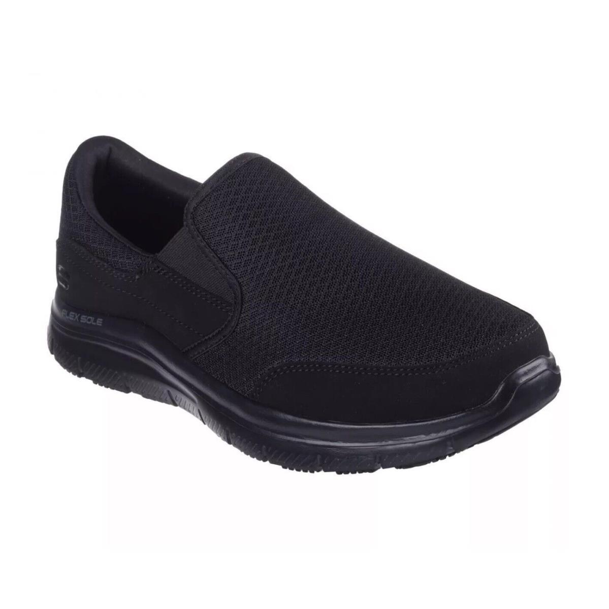 Skechers Work Men`s Relaxed Fit:flex Advantage Mcallen SR Soft Shoes Size 10