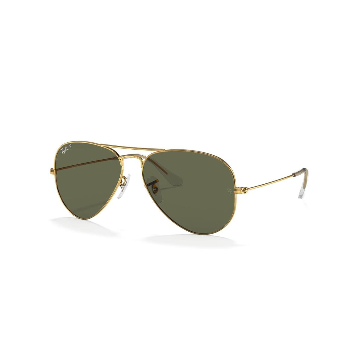 Ray-ban RB 3025 001 Gold Frame Metal Aviator Sunglasses Null