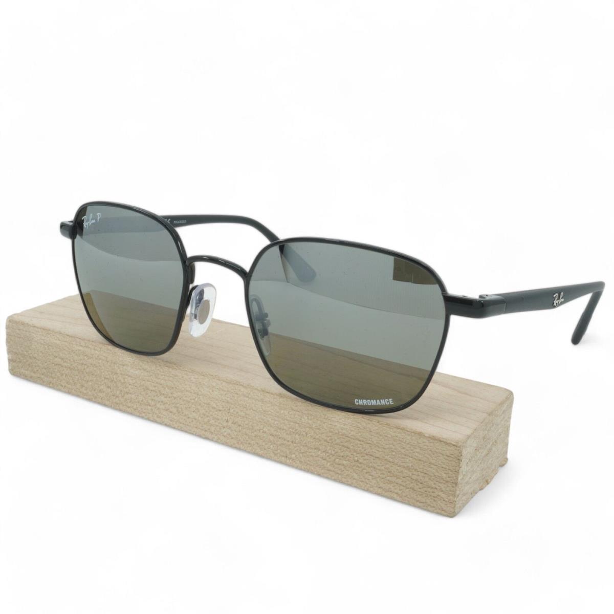 RB3664CH-002/5J_50 Unisex Ray-ban Square Polarized Sunglasses