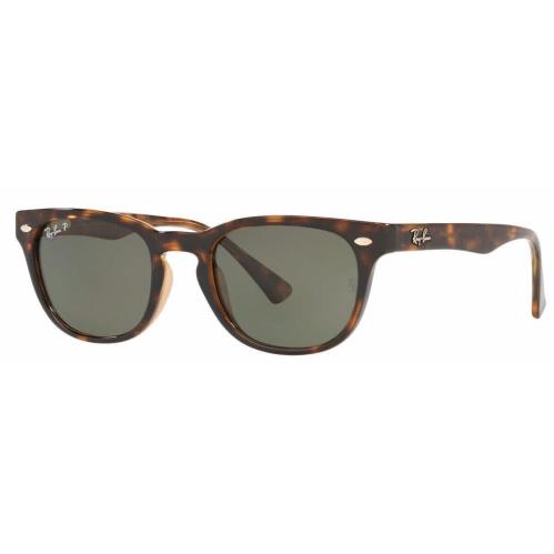 Ray Ban Polarized Wayfare Havana Sunglasses Green Lenses RB4140 710/58 145MM