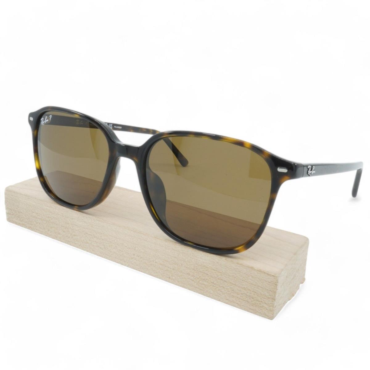 RB2193F-902/57_55 Unisex Ray-ban Leonard Polarized Sunglasses