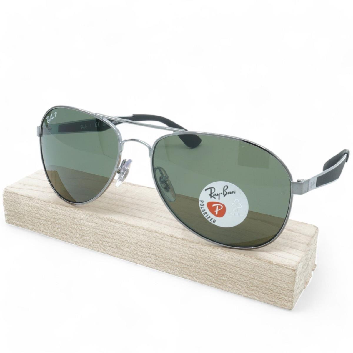 RB3549-004/9A_58 Unisex Ray-ban Aviator Polarized Sunglasses