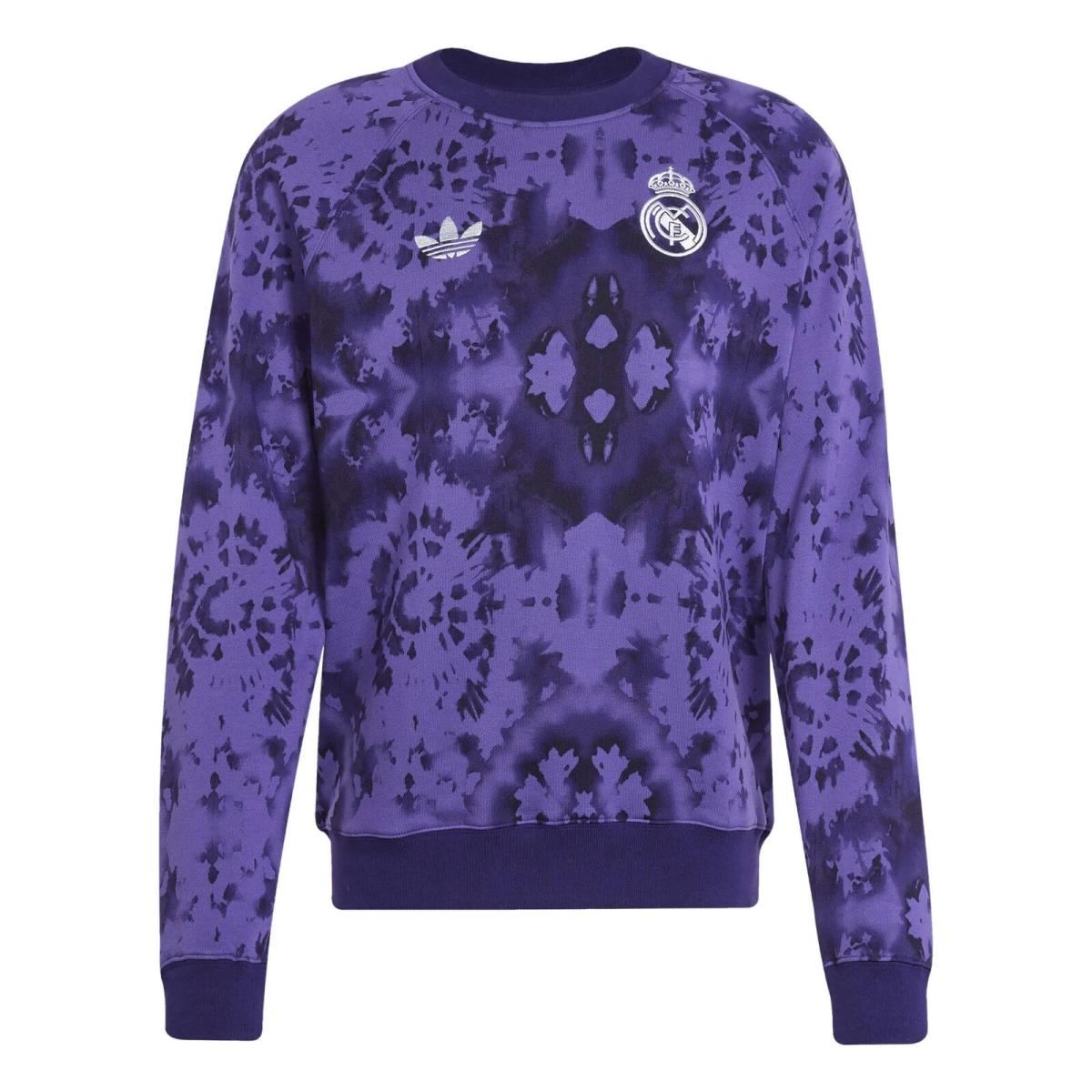 Adidas 2024/25 Real Madrid Men`s Cny Crewneck Sweatshirt