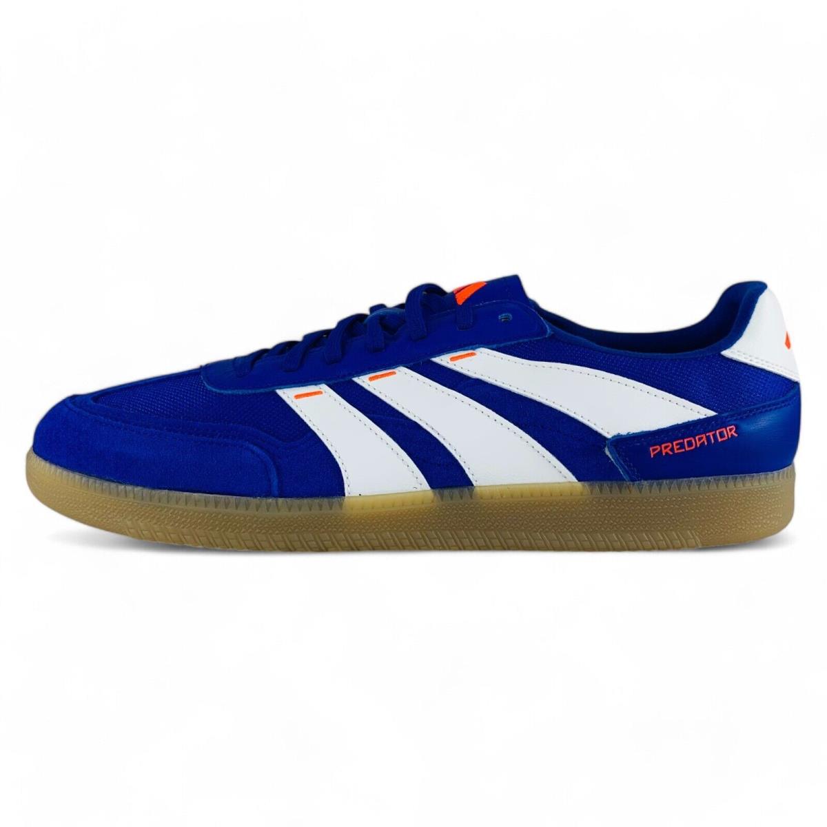 Adidas Predator Freestyle Indoor Lucid Blue Men`s Soccer Shoes Sneakers IF6309