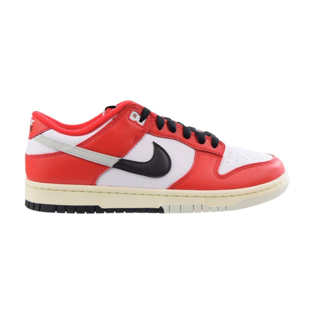 Nike Dunk Low Chicago Split Men`s Shoes University Red-black DZ2536-600 - University Red-Black