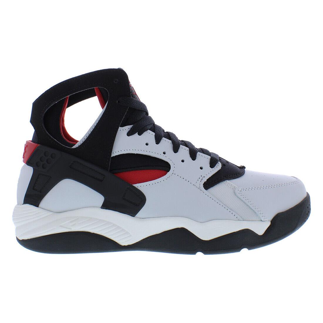 Nike Air Flight Huarache Mens Shoes - Grey/Black/Red, Main: Grey