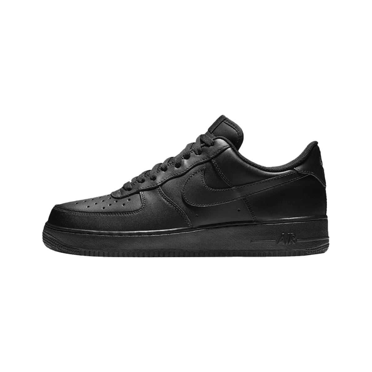 Nike Air Force 1 One Low `07 Men`s Retro Classic Shoes CW2288-001 - Black/Black