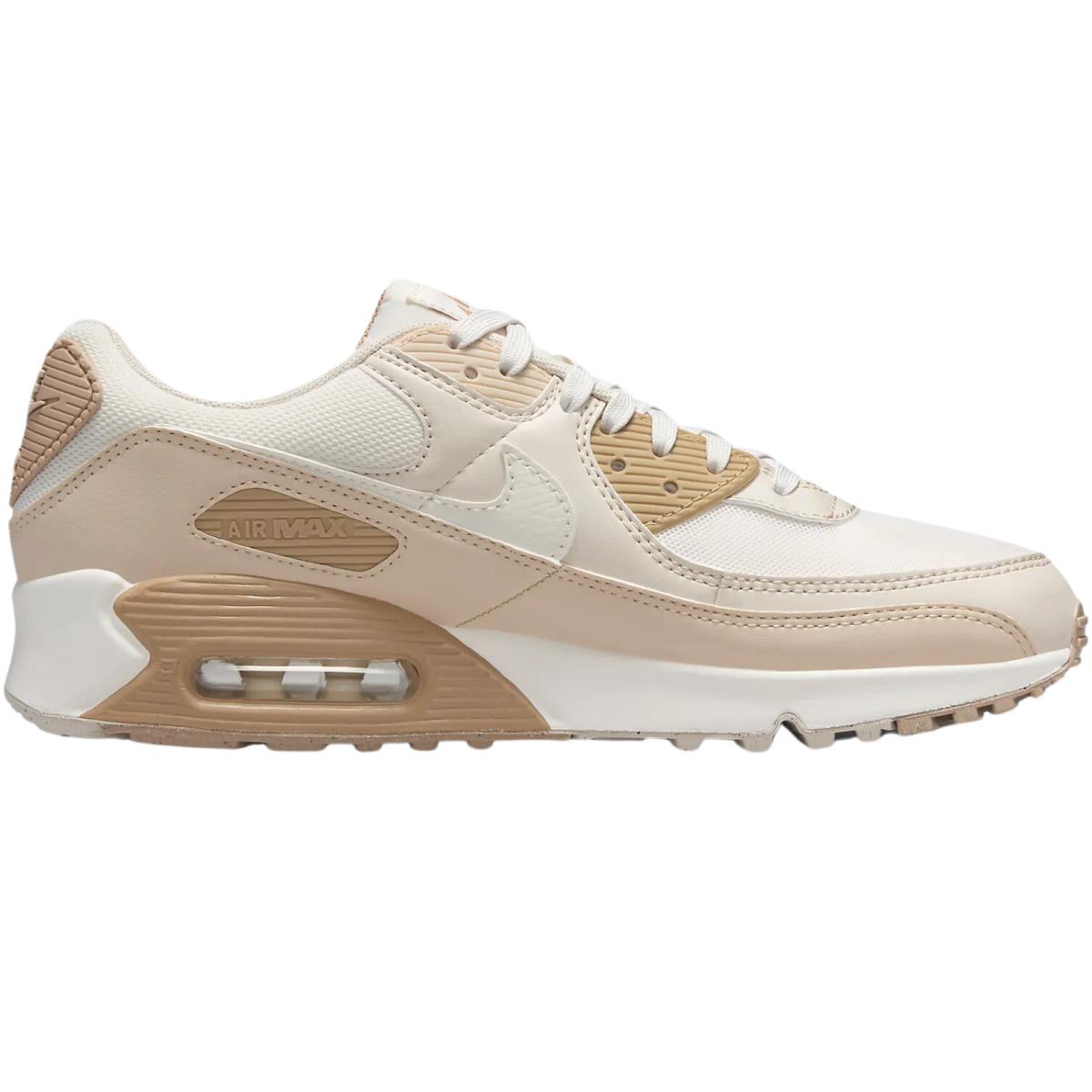 Nike Air Max 90 Women`s Phantom Sanddrift Light Brown Sail US Sizes 6-11 - Phantom/Sanddrift/Light Orewood Brown/Sail