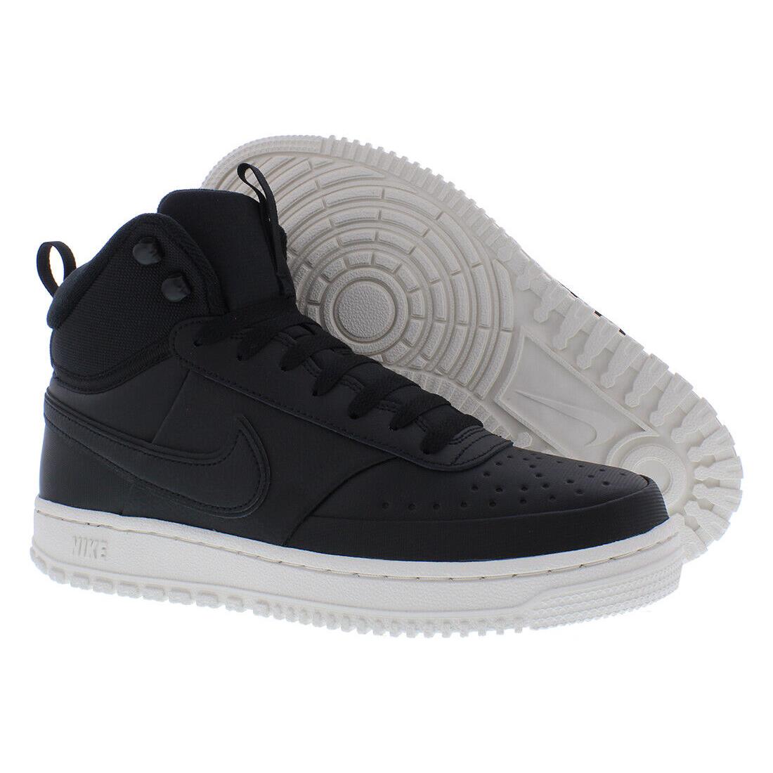 Nike Court Vision Mid Wntr Mens Shoes - Black/Black Phantom, Main: Black