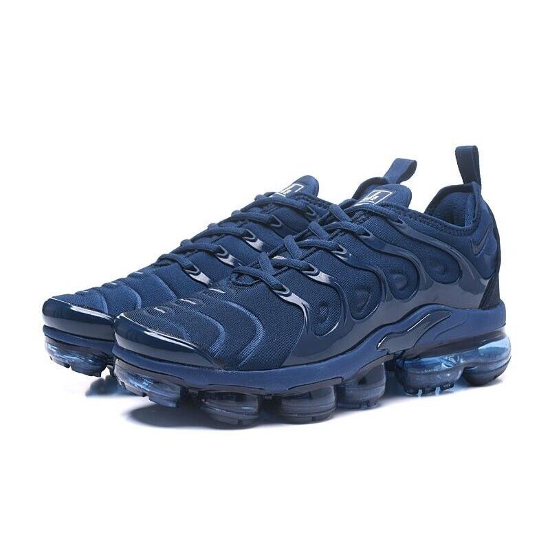 Nike Air Vapormax Plus TN Triple Navy Blue Men`s Size - Navy