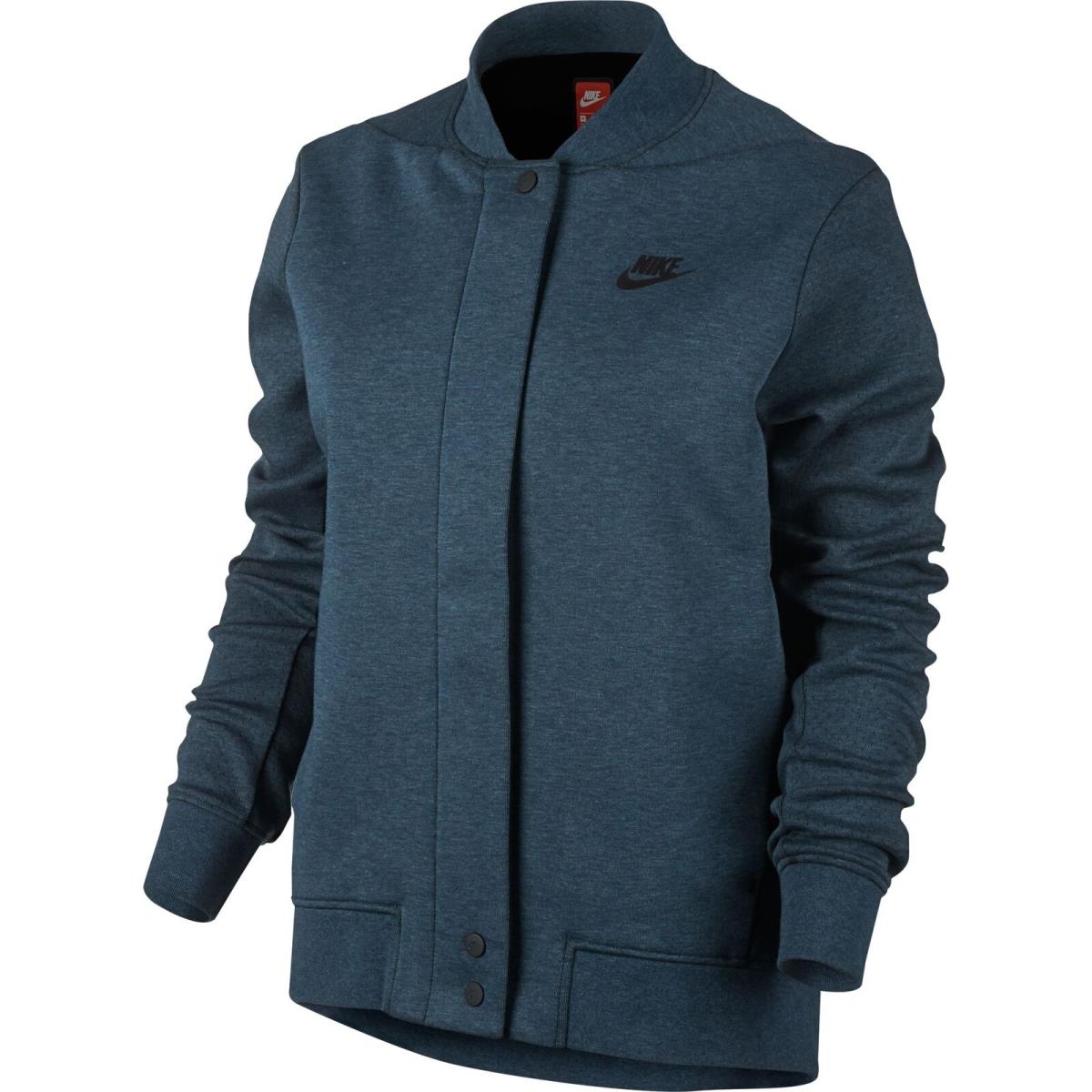 Nike Tech Fleece Destroyer Women`s Jacket Squadron Blue 835544-464 M