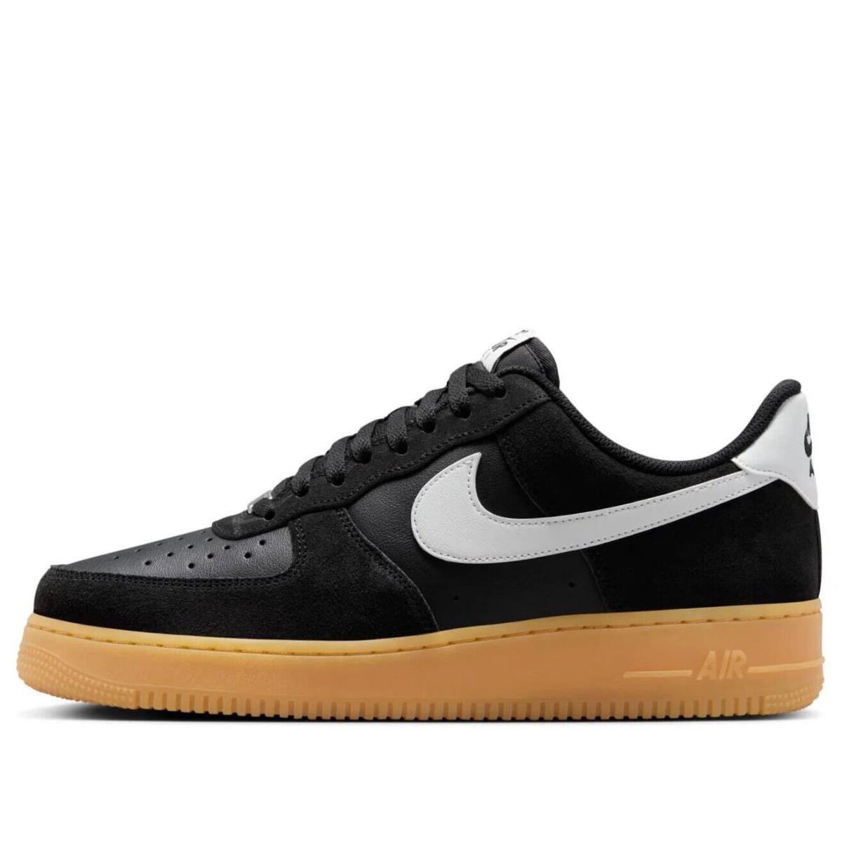 Men`s Nike Air Force 1 `07 LV8 Black/summit White FQ8714 004 - Black/Summit White