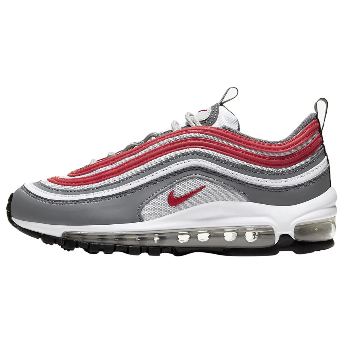 Nike Air Max 97 Big Kids Style : 921522-017 - Smoke Grey/University Red