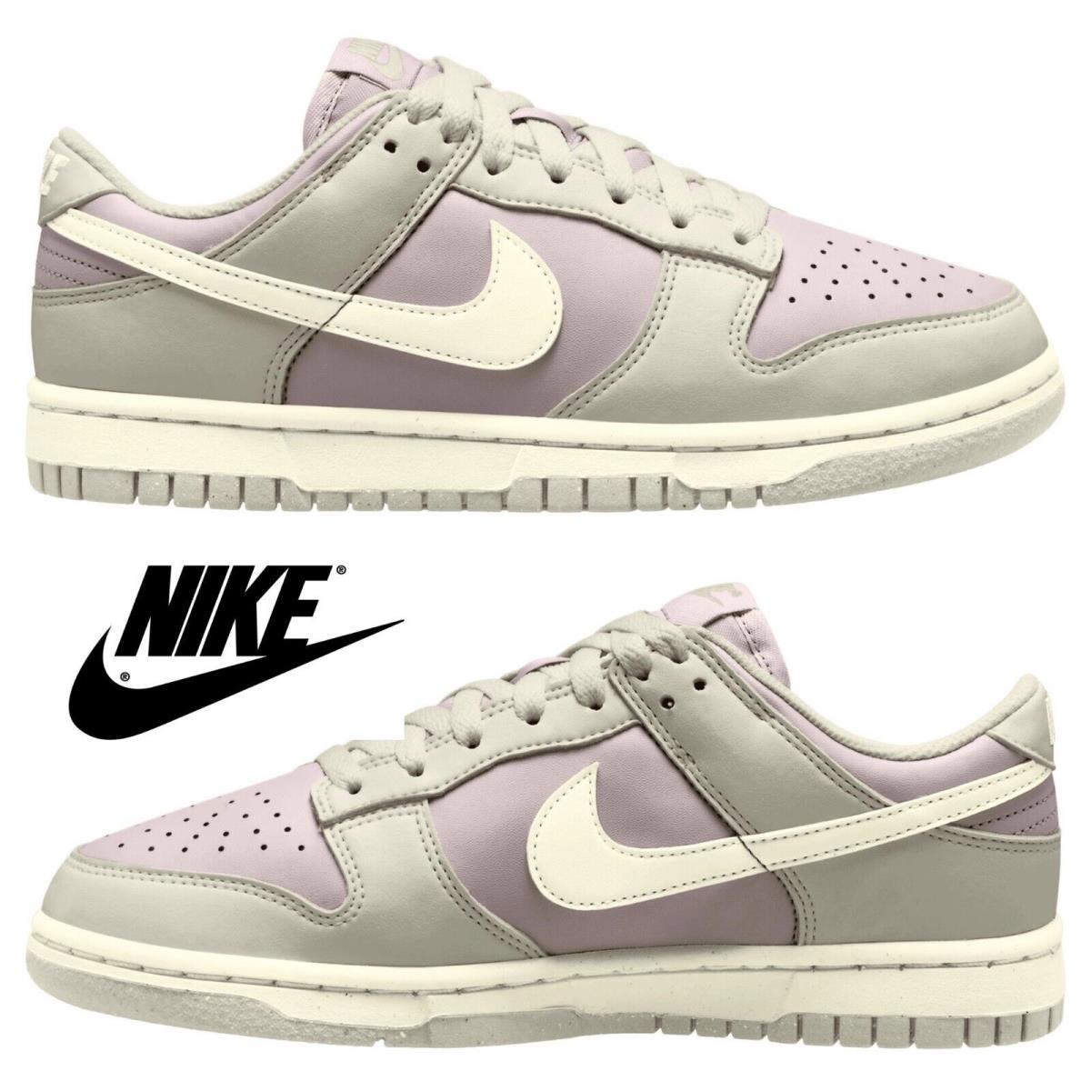 Nike Women`s Dunk Low Next Nature Shoes Sneakers Walking Running Training Beige Sail/Light Bone