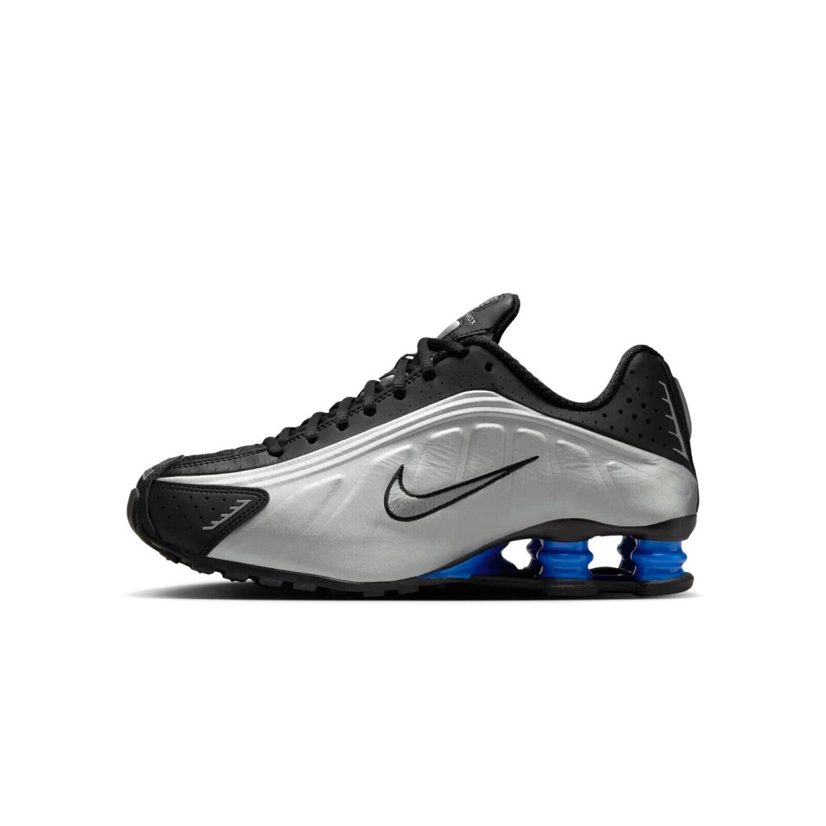 Nike Women`s Shox R4 Shoes - Black/ Metallic Silver AR3565-006 - Black