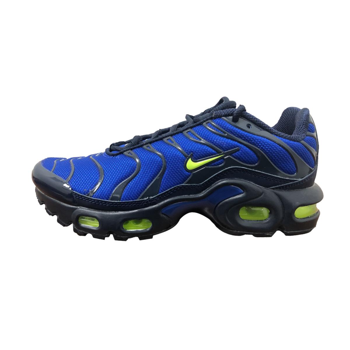 Big Kid`s Nike Air Max Plus Hyper Royal/volt-obsidian CD0609 401 - Hyper Royal/Volt-Obsidian